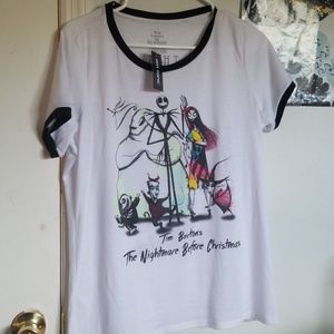 Tim burton hottopic movie shirt